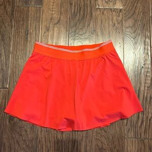 Athleta Red Tennis Skirt